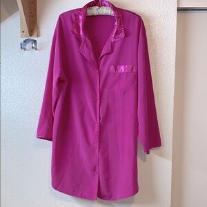 Delicates Women's Pink Nightshirt